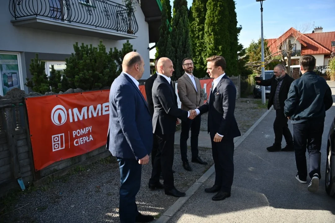 Krzysztof Bosak odwiedził lokalnego producenta