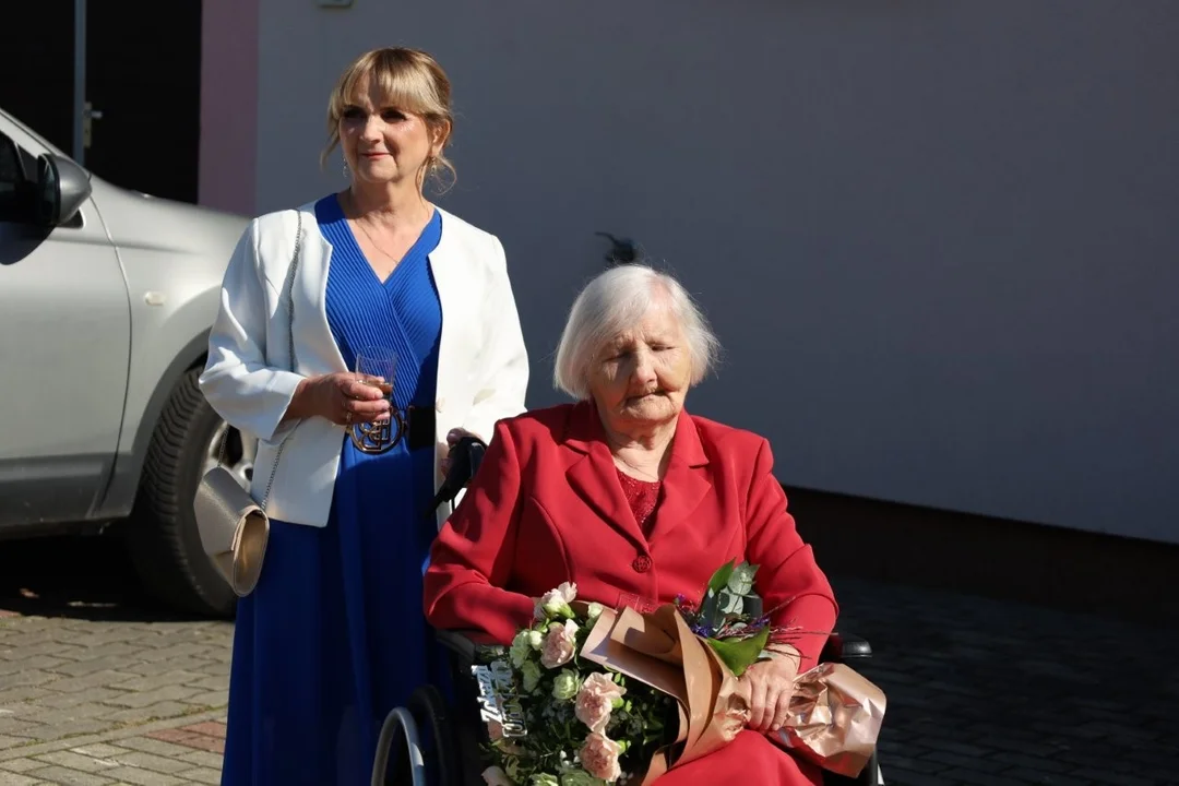 Setne urodziny mieszkanki Komorowa